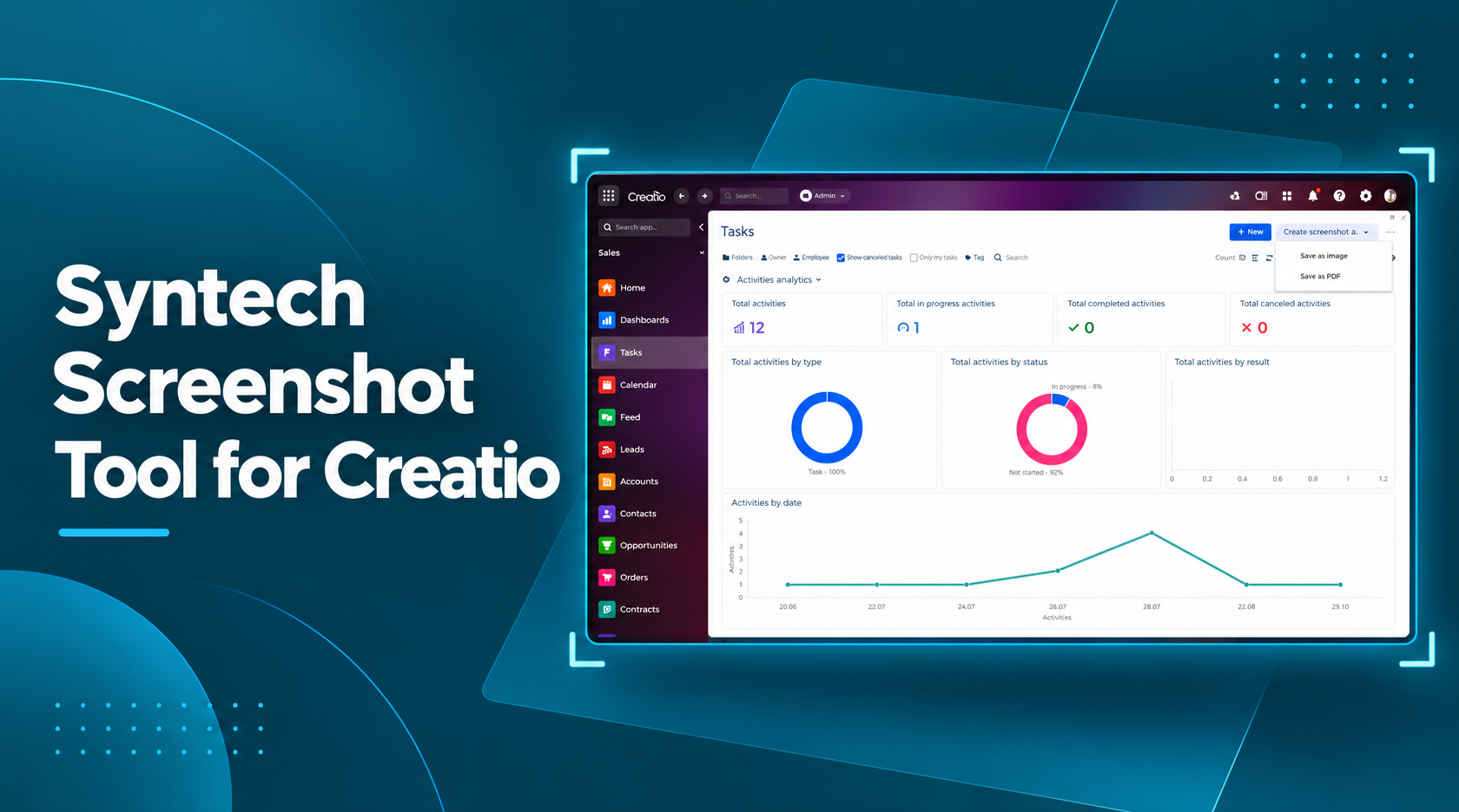 Syntech Screenshot Tool for Creatio