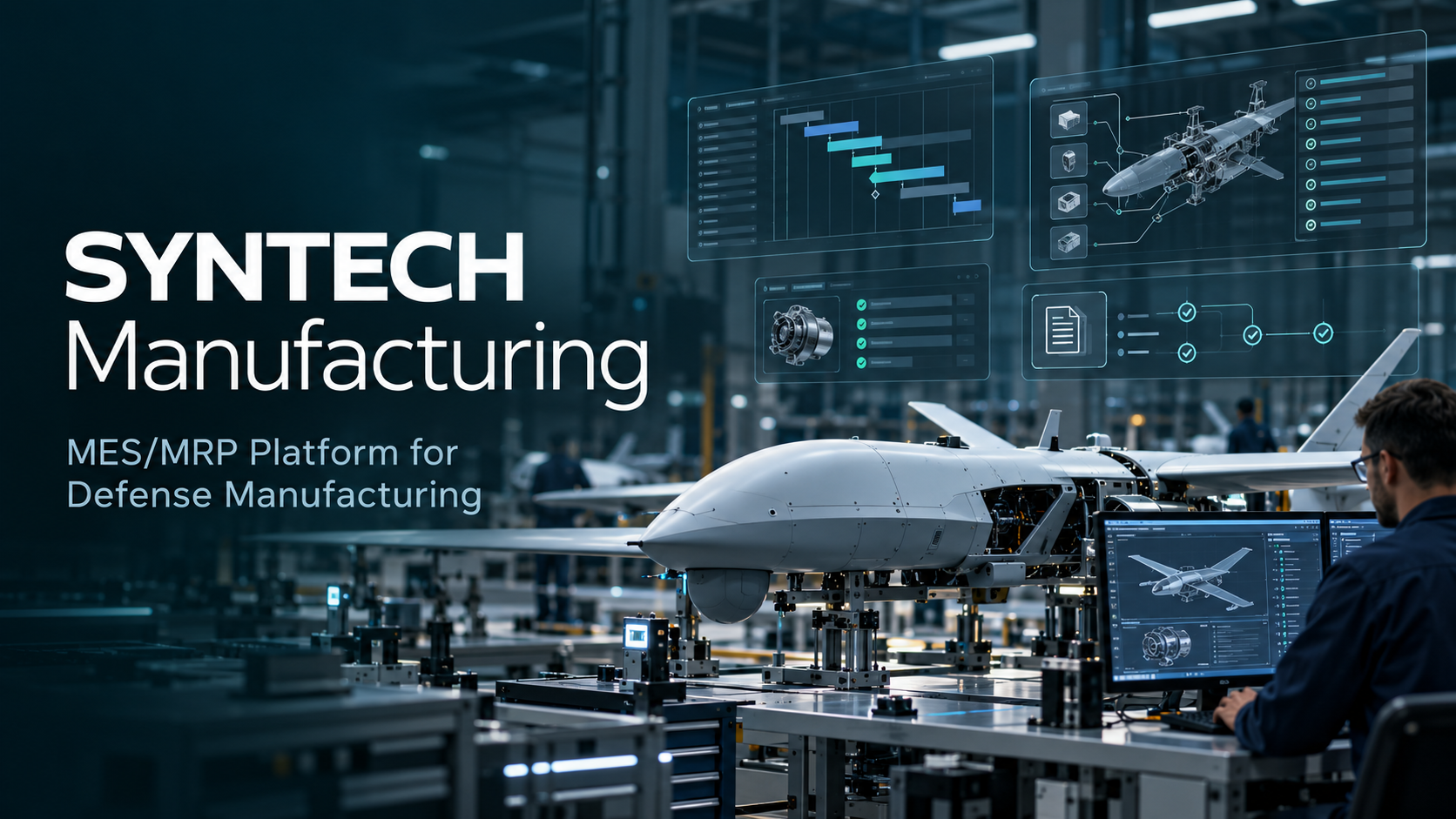 SYNTECH Manufacturing - MES/MRP-система для оборонного виробництва