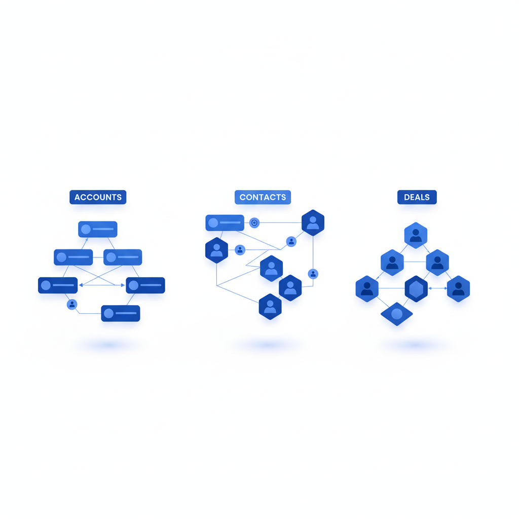 Syntech Relation Diagram для Creatio